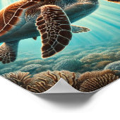 Slow and Steady Print, Waarde Poster Papier (Matte (Hoek)