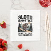 Slow and Steady Sloth Hiking Team Servet (Insitu)