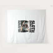 Slow and Steady Sloth Hiking Team Wandkleed (Voorkant (horizontaal))