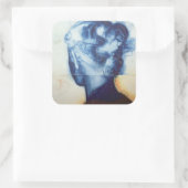 Slow Breathing 2004 Vierkante Sticker (Tas)