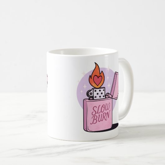 Slow Burn Reader Koffiemok (Voorkant rechts)