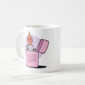 Slow Burn Reader Koffiemok (Voorkant links)