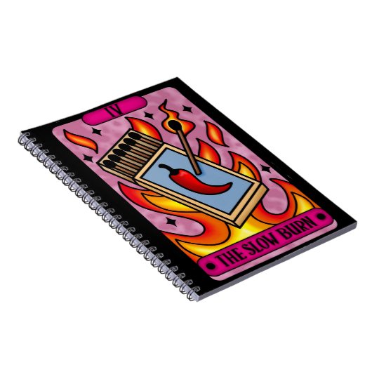 Slow Burn Tarot Notitieboek (Rechterzijde)