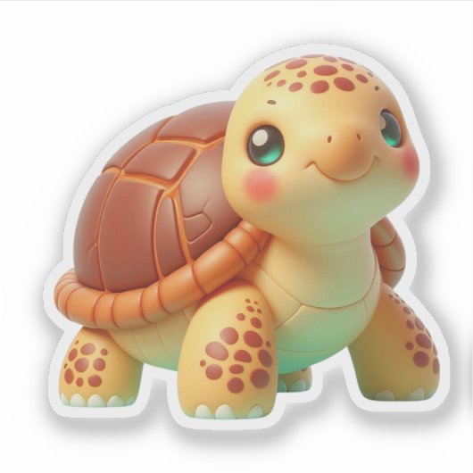 Slow but Growing Sticker (Voorkant)