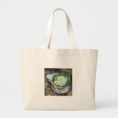 Slow Café_01 Grote Tote Bag (Voorkant)