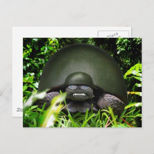 Slow Commando Briefkaart (Voorkant / Achterkant)