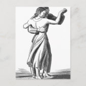 Slow Dancing Paar Briefkaart (Voorkant)
