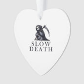 Slow Death Essential T-Shirt Ornament (voorkant)