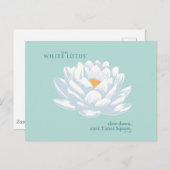 Slow Down, Ain't Times Square - De Witte Lotus Briefkaart (Voorkant / Achterkant)