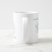 Slow Down, Ain't Times Square - De Witte Lotus Grote Koffiekop (Achterkant)