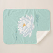 Slow Down, Ain't Times Square - De Witte Lotus Sherpa Deken (Voorkant (horizontaal))