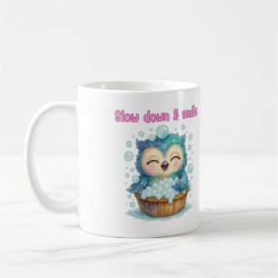 Slow Down and Smile – Schattige Ontwerp van de Ont Koffiemok