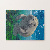 Slow Down en Drift voor Manatee Inspired Legpuzzel (Horizontaal)