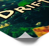 Slow Down en Drift voor Manatee Inspired Poster (Hoek)