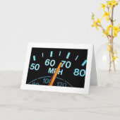 SLOW DOWN / GENIET VAN UW **40e** VERJAARDAG Kaart (Gele Bloem)