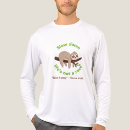 Slow Down – traag grafisch T-shirt en cadeau