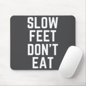 Slow Feet Don't Eat Baseball  Muismat (Met muis)