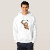 Slow is Fast Sloth Hoodie (Voorkant volledig)