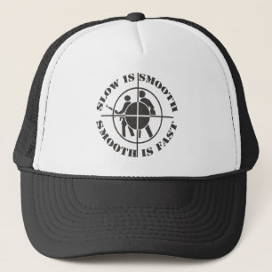 SLOW IS SLIOTH SMOOOTH IS SNELLE SNIPER GEAR TRUCKER PET
