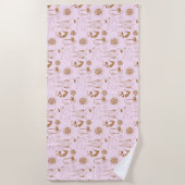 Slow Life Design Co Yoga Strandlaken (Voorkant)