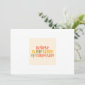 Slow Living Lifestyle Ontwerp Kaart (Staand voorkant)