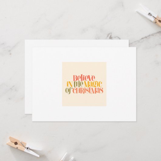 Slow Living Lifestyle Ontwerp Kaart (Voorkant / Achterkant in situ)