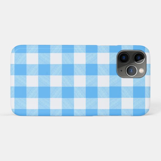 Slow-Living Summer Sky Check Case-Mate iPhone Case (Achterkant (horizontaal))