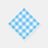 Slow-Living Summer Sky Check Servet (Hoek)