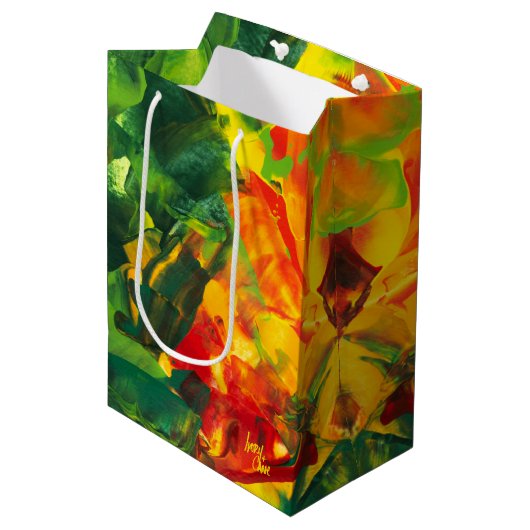 Slow Mellows Moment Medium Cadeauzakje (Voorkant Gekanteld)