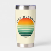 Slow Mornings - Everyday Essential Geïsoleerde Drinkbeker (Voorkant)