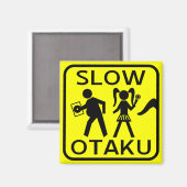 Slow Otaku Magneet (Voorkant / Achterkant)