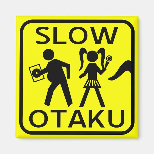 Slow Otaku Magneet (Voorkant)