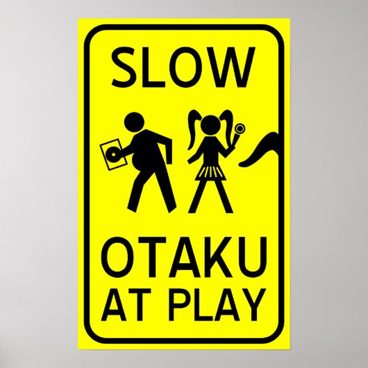 Slow Otaku Poster (Voorkant)