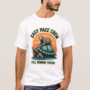 Slow Pace Squad Vintage Dierenloper T-shirt 2