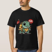 Slow Progress Is Still Progress – Motivational Kaw T-shirt (Voorkant)