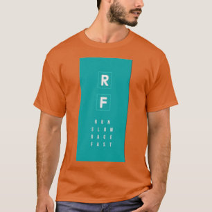 Slow Race Fast uitvoeren T-shirt