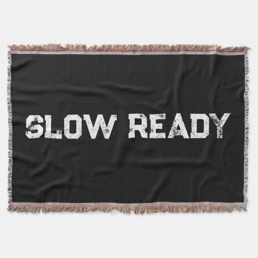 Slow Ready Deken (Voorkant)