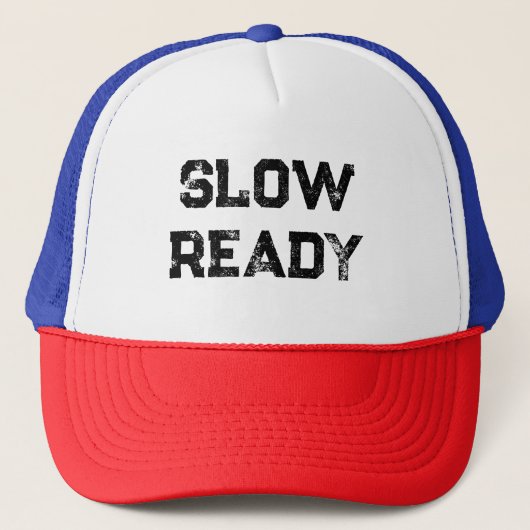 Slow Ready Trucker Pet (Voorkant)