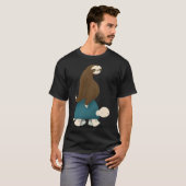Slow Ride retro T-shirt (Voorkant volledig)