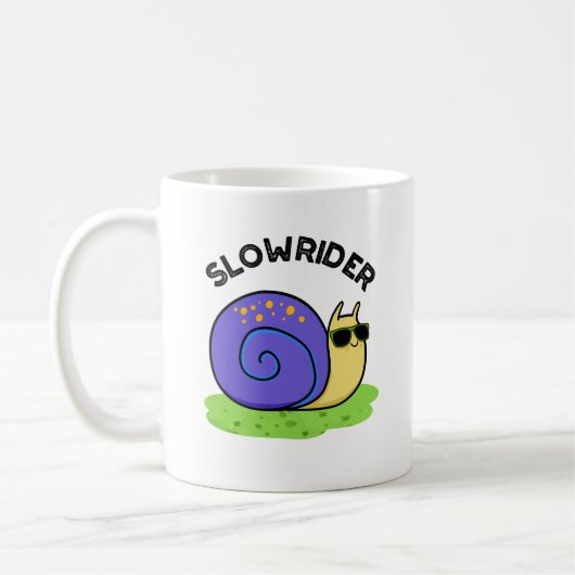 Slow Rider Grappige Low Rider Slak Pun Koffiemok (Links)