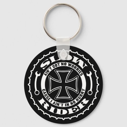 Slow Rider Sleutelhanger (Voorkant)