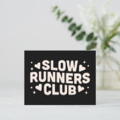 Slow runner club briefkaart (Staand voorkant)