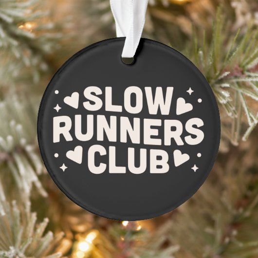 Slow runner club ornament (Boom)