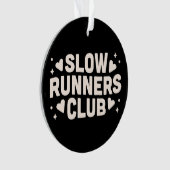 Slow runner club ornament (voorkant)