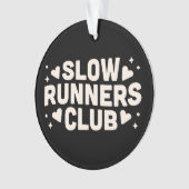 Slow runner club ornament (voorkant)