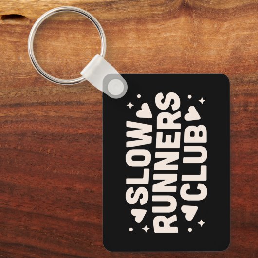 Slow runner club sleutelhanger (Voorkant)