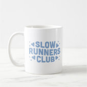 Slow runner run club grappig koffiemok (Links)