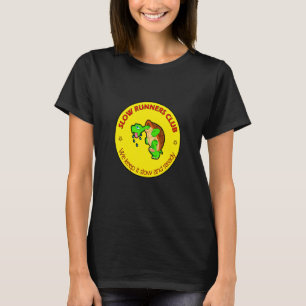 Slow Runners Club voor wandelen Camping & Hardlope T-shirt