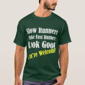 Slow Runners Make Fast Runners Look Good boy T-shirt (Voorkant)