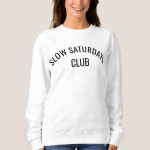 Slow Saturdays Club Top Weekend Kleding Ontspannen